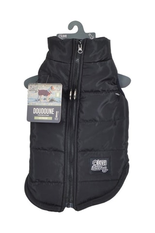 Anorak acolchado - Talla S - Negro