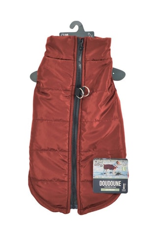 Anorak acolchado - Talla XL - Rojo