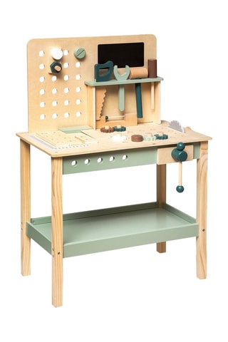 Banco de bricolaje de pino - 55 x 32,5 x 75,5 cm