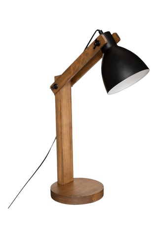 Lámpara de sobremesa de pino Cuba - Natural