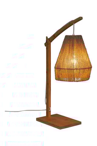 Lámpara de sobremesa de bambú Nat - Beige