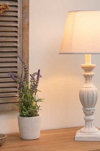 Lámpara de sobremesa Renzo - Blanco