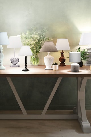 Lámpara de sobremesa Renzo - Blanco