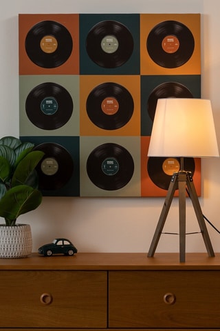 Lámpara de sobremesa Runo - Marfil