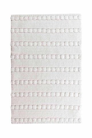 Alfombra de baño Gleonis - Beige - 50 x 80 cm