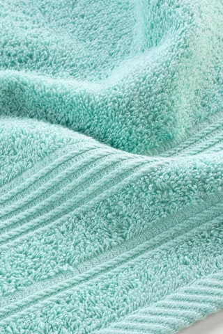 Toalla de tocador Tendresse - Aguamarina - 30 x 50 cm