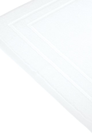 Alfombra de baño - Blanco - 50 x 70 cm