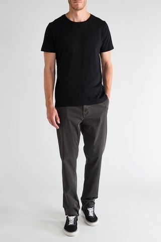 Pantalón chino - Gris oscuro