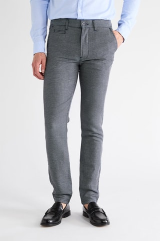 Pantalón chino - Azul marino jaspeado