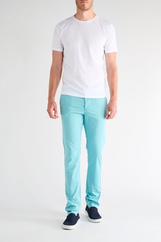Pantalón chino - Turquesa