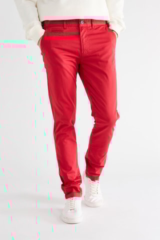 Pantalón chino - Rojo