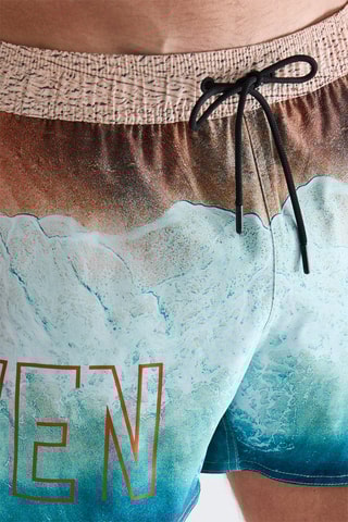 Bañador corto - Turquesa