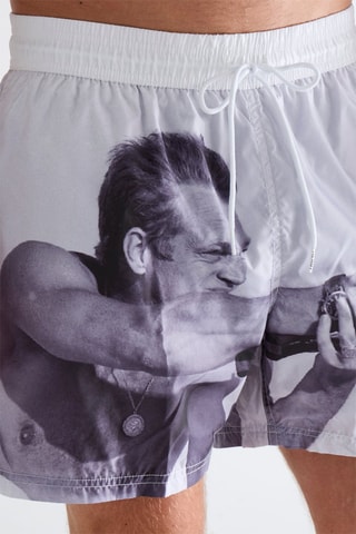 Bañador corto - Blanco