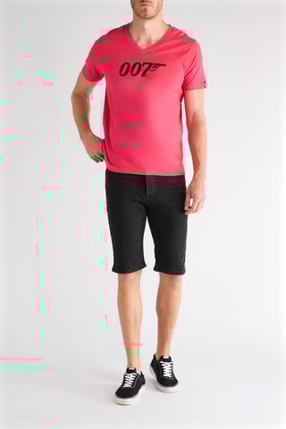 Bermudas vaqueras - Negro