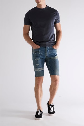 Bermudas vaqueras - Azul marino