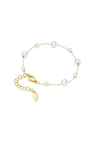 Pulsera bañada en oro amarillo