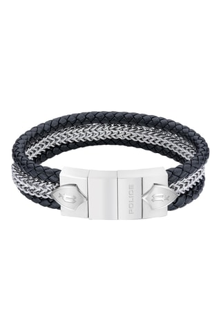 Pulsera de piel - Negro