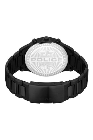 Reloj de cuarzo de acero - Cronógrafo - Negro