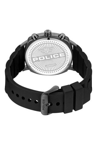 Reloj de cuarzo de silicona - Negro y gris