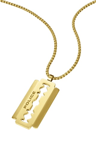 Collar - chapado en oro amarillo