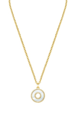 Collar bañado en oro amarillo