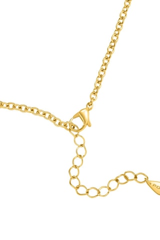 Collar bañado en oro amarillo