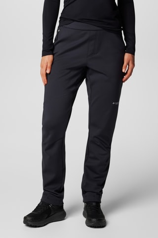 Wandelbroek Softshell Hoge taille Vast Canyon™ - Zwart