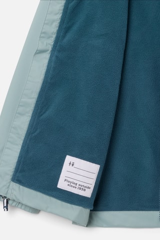 Fleece Jasje met Capuchon Rainy Trails™ - Lichtblauw