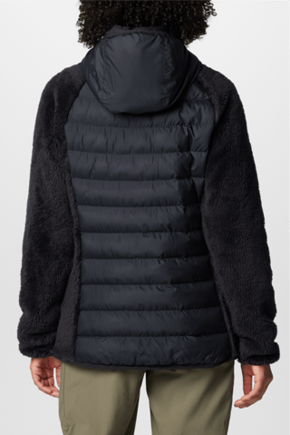 Fleece Jasje met Capuchon Powder Lite™ - Zwart