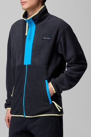 Fleece Jasje Backbowl™ - Zwart