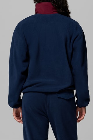 Fleece Jasje Sequoia Grove™ - Marineblauw en Bordeauxrood