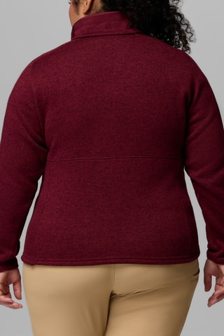 Fleece Jasje Weather™ - Bordeauxrood