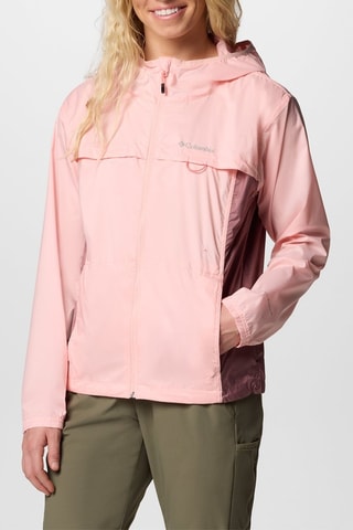 Windjack met Capuchon Crested Canyon™ - Roze