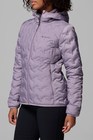 Gewatteerde Jas met Capuchon - Paars
