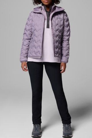 Gewatteerde Jas met Capuchon - Paars