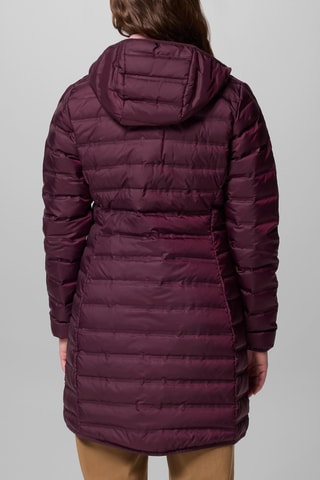 Lange Gewatteerde Jas met Capuchon Lake 22™ - Rood