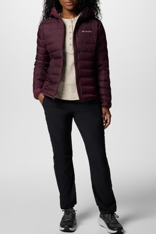 Gewatteerde Jas met Capuchon Lake 22™ - Bordeauxrood