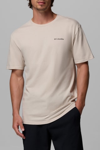 Biologisch Katoenen T-shirt CSC Basic Logo™ - Lichtbruin