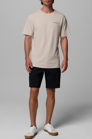 Biologisch Katoenen T-shirt CSC Basic Logo™ - Lichtbruin