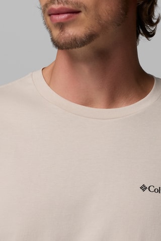 Biologisch Katoenen T-shirt CSC Basic Logo™ - Lichtbruin