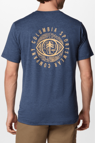 T-shirt Kwick Hike™ - Kobaltblauw