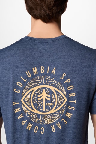 T-shirt Kwick Hike™ - Kobaltblauw