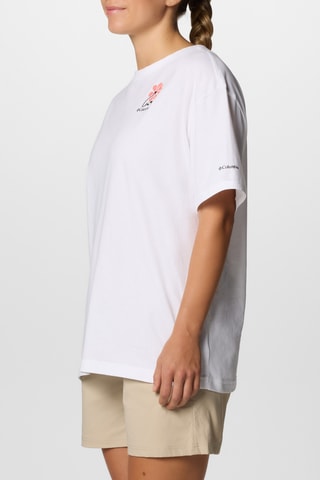 Biologisch Katoenen Oversized T-shirt Rolling Bend™ - Wit