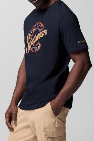 Biologisch Katoenen T-shirt Rapid Ridge™ - Zwart