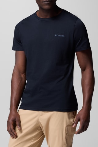 Biologisch Katoenen T-shirt Rapid Ridge™ - Zwart