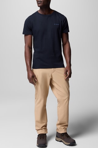 Biologisch Katoenen T-shirt Rapid Ridge™ - Zwart