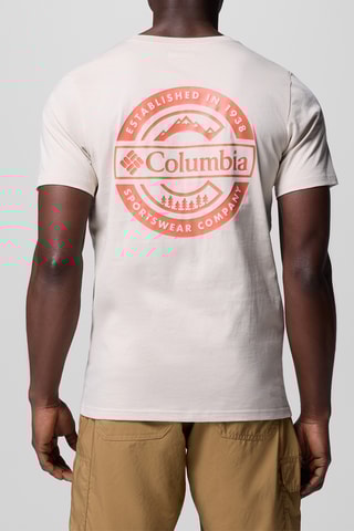 Biologisch Katoenen T-shirt Rapid Ridge™ - Bruin