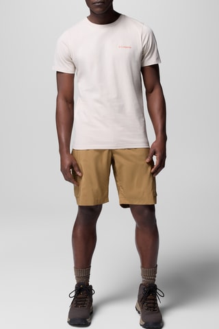 Biologisch Katoenen T-shirt Rapid Ridge™ - Bruin