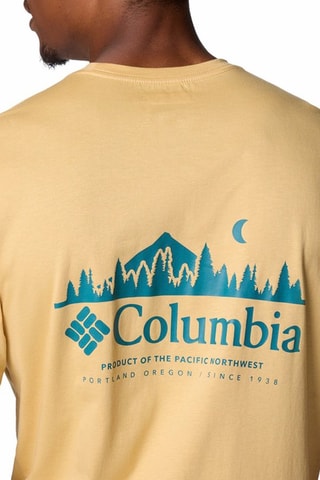 Biologisch Katoenen T-shirt Rapid Ridge™ II - Geel