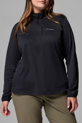 Fleece Sweater Essential Hike™ - Zwart